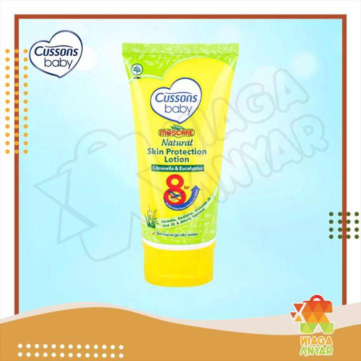 CUSSONS BABY Moscare Skin Protection Lotion / Losion Bayi Anti Nyamuk
