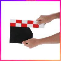 [Predolo2] Clapperboard Clapboard Acrylic Film Clap Movie Clapper Durable