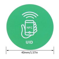 RFID 125กิโลเฮิรตซ์ T5577สามารถเขียนซ้ำได้ป้ายคีย์แผ่นข้อมูลที่เขียนได้ป้องกันการแทรกแซงของโลหะพวงกุญแจแท็ก NFC โคลน