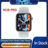 IWO W28 PRO Smartwatch NFC อัจฉริยะ Watch Watch,1.95โทรผ่านบลูทูธอัตราการเต้นของหัวใจนาฬิกาอัจฉริยะผู้ชายผู้หญิง8 PK W58 W57 DT7 MAX W27 Pro W37 Kirkcr.