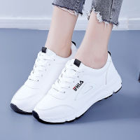 All-Match White Shoes Womens 2021 New Spring And Autumn Student Flat Casual Sports Womens Shoes Dads Board Shoes White Shoes
