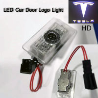 NEW2022 Upgraded Metal LED Car Door Logo Light For Tesla 3D Lamp Glass Len HD Welcome Light For Tesla Model 3 X S Y