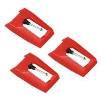 3X Turntable Diamond Stylus for Phonograph Turntable Vinil Lp Gramophone Record Needles Accessories Stylus