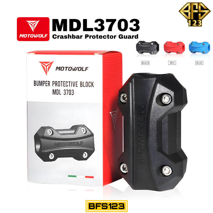 Motowolf Crashbar Protector Guard Pelindung Crashbar Mdl Lazada