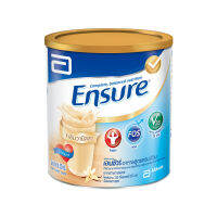 ใหม่ล่าสุด! เอนชัวร์ นมผง อาหารเสริมสูตรครบถ้วน กลิ่นวนิลลา 400 กรัม Ensure Milk Powder Vanilla 400 g สินค้าล็อตใหม่ล่าสุด สต็อคใหม่เอี่ยม เก็บเงินปลายทางได้