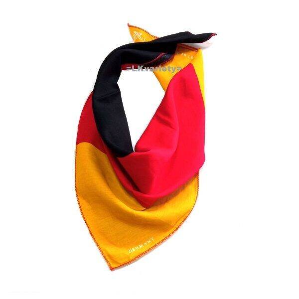 ผ้าลายธงชาติเยอรมัน-ผ้าพันคอ-ผ้าโพกหัว-bandana-german-flag-scarf-headband