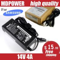 4A 14V เหมาะสำหรับซัมซุงโมนิเตอร์ LCD Syncmaster แหล่งกระจายไฟ AC Charger Adaptor SVD5614 3.215A 14V 1.07A 1.786A S24A350H 4.14A 3.215A