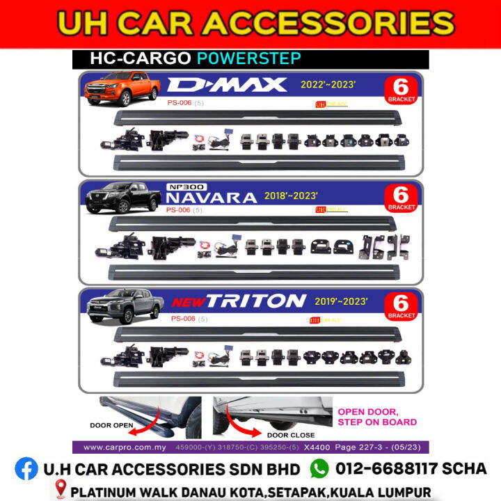 NISSAN NAVARA 20182023 POWER STEP AUTO RUNNING BOARD Lazada