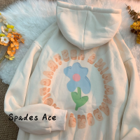 Spades Ace เสื้อฮู้ด เสื้อแขนยาวอบอุ่น หลวมและสบาย นุ่มนวล สไตล์ ทันสมัย สบาย A98J3AK 43Z231026