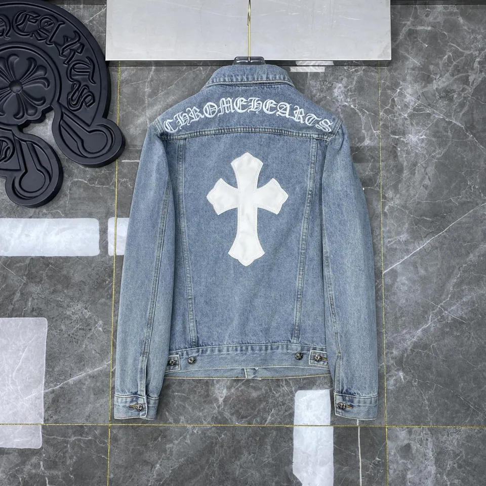 Chrome Hearts Cross Jeans Jacket