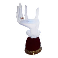 1PC Witch Hands Pedestal Snack Bowl Stand Resin Desktop Ornament Halloween Exquisite Home Universal Decorative Party Decoration