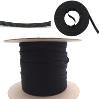 ◐ Wire Protector 18mm Length10M Cable Braid Insulated Cable Sleeve Black PET Expandable Braided Sleeving Cable