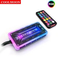 กล่องคุมพัดลมและไฟ Coolmoon RGB