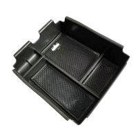 ☂▼ Car Central Armrest Storage Organizer Trays Black Drawer Box Suitable for Santa Fe 19-20 Interior Accessorie