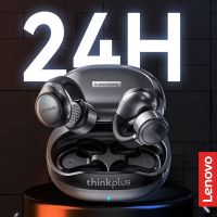 Original Lenovo X20 Earphones Bluetooth 5.3 Ear Clip Wireless Headphones Touch Control Earbuds Bass Gaming Earphone 350mAh New