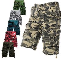 COD SDFERTREWWE Classic New Mens Summer Multi Pocket Shorts Overalls Loose Pants Camouflage PantsFashion Shortsoutdoor.6 Colour