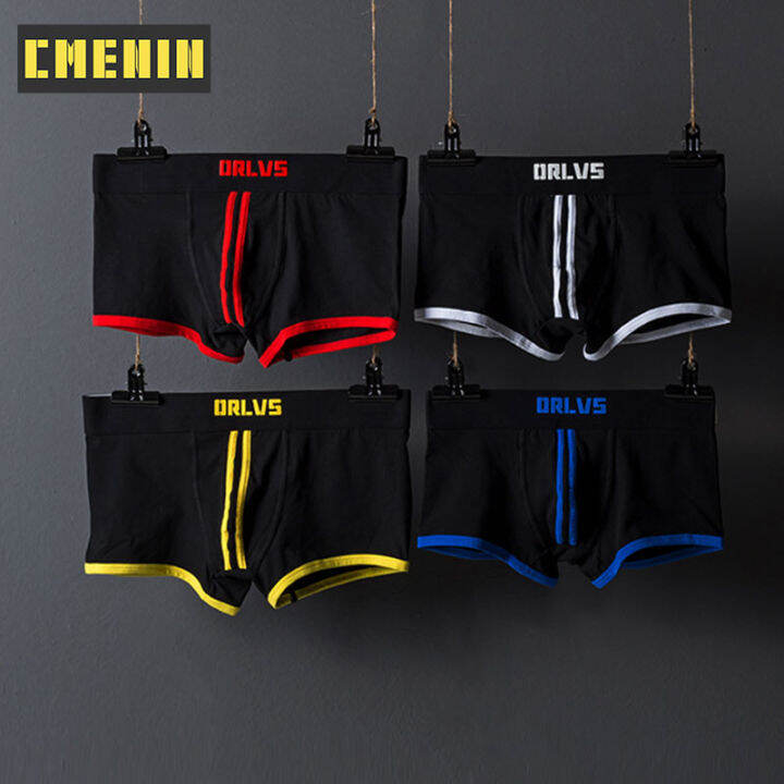 1-pieces-sexy-men-underwear-boxers-pure-cotton-striped-boxershorts-underpants-breathable-4-colors-male-panties-trunks-or167