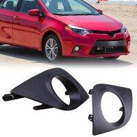 Fit for Toyota Corolla(EcoEco PlusLLE) Pre-facelift 2014 2015 2016 Front Fog Light Lamp Cover Trim Foglight Molding Bezel