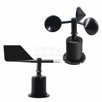 30m/s Weather Station Outdoor 3 Cup Anemometer Sensor Polycarbon Fiber Wind Speed Wind Direction Sensor Output RS485 4-20MA 0-5V