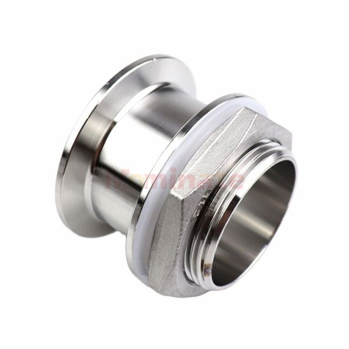 double-ferrule-1-5-2-tri-clamp-male-sanitary-adapter-304-stainless-steel-pipe-fitting-homebrew-water-tank-connector-dn32-dn40