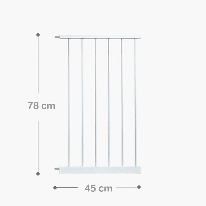 ตัวเสริมรั้วกั้นบันได-กั้นประตู-กั้นเด็ก-รั้วกั้นสัตว์เลี้ยง-ความกว้าง-45-ซม-สำหรับต่อขยาย
