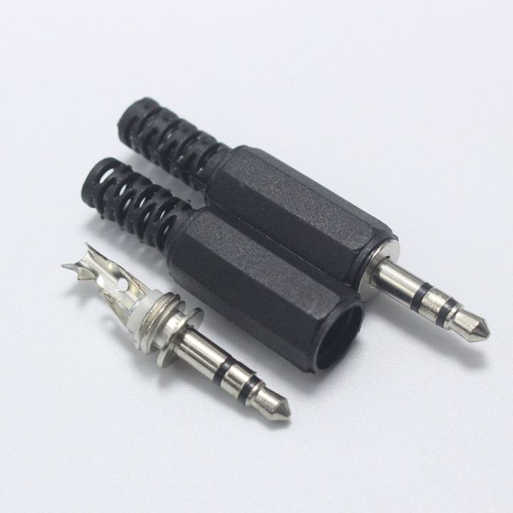 2-5-10-pcs-3-5mm-1-8-audio-male-plug-jack-adapter-mono-stereo-connector-headphone-3-5mm-2-3-4-pole-plug-connector-black