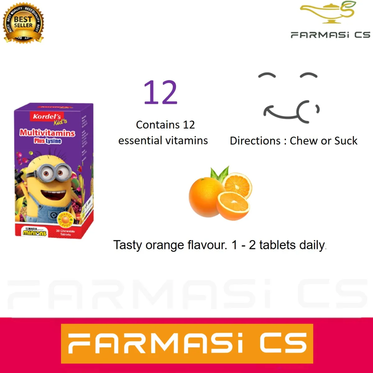 【好評にて期間延長】 s Kordel Kid Tablets 30 Lysine Plus Multivitamin s その他 www