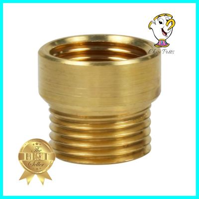 ข้อต่อหกเหลี่ยมในทองเหลือง CITY 1/2 นิ้วX10 มม.REDUCING HEXAGON BRASS SOCKET CITY 1/2"X10MM **สามารถออกใบกำกับภาษีได้ค่ะ**