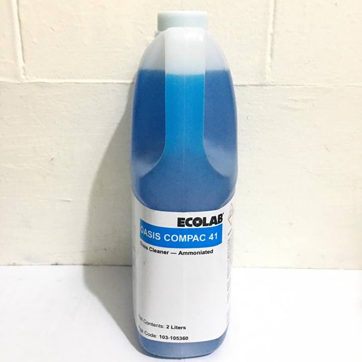 Ecolab Oasis Compac 41 Glass Cleaner 2 Liters Lazada Ph