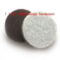 ❀✽ 1 Inch 25MM Self-adhesive Backing Sponge Sandpaper Sanding Disc Wet Dry for Polishing Grinding 150-2000 Grit