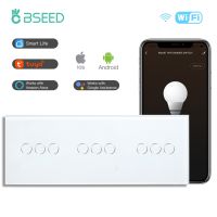 hot！【DT】 BSEED Wifi Dimmer Switches Wall Dimmers Tuya Goolge 228mm 10A