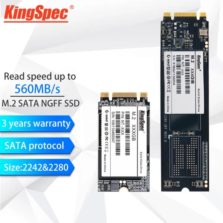 KingSpec M2 SSD NGFF SATA SSD 120GB 240GB 1tb 2tb Hard Drive Internal ...