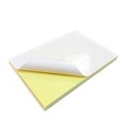 Giấy Decal Đế Vàng Khổ A4 100 tờ xấp Dùng Để In Tem Nhãn