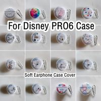 READY STOCK!  For Disney PRO6 Case Cute Cartoon for Disney PRO 6 Casing Soft Earphone Case Cover