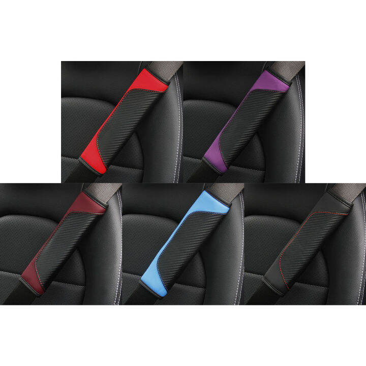 njene Safety Belts Cover Seatbelt Shouder Strap Pad Auto Styling