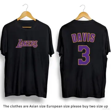 Lakers davis best sale t shirt