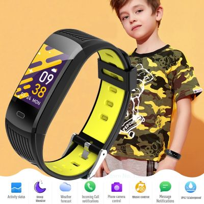 ✾❂✉ Kids Smart Bracelet Children Smartband Students Smart Watch For Boys Girls Fitness Tracker Waterproof Silicone Child Wristband