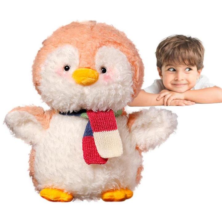 penguin-stuffed-animal-plush-stuffed-penguin-kawaii-plush-doll-huggable-throw-pillows-comfortable-penguin-plushies-for-kindergarten-elegance