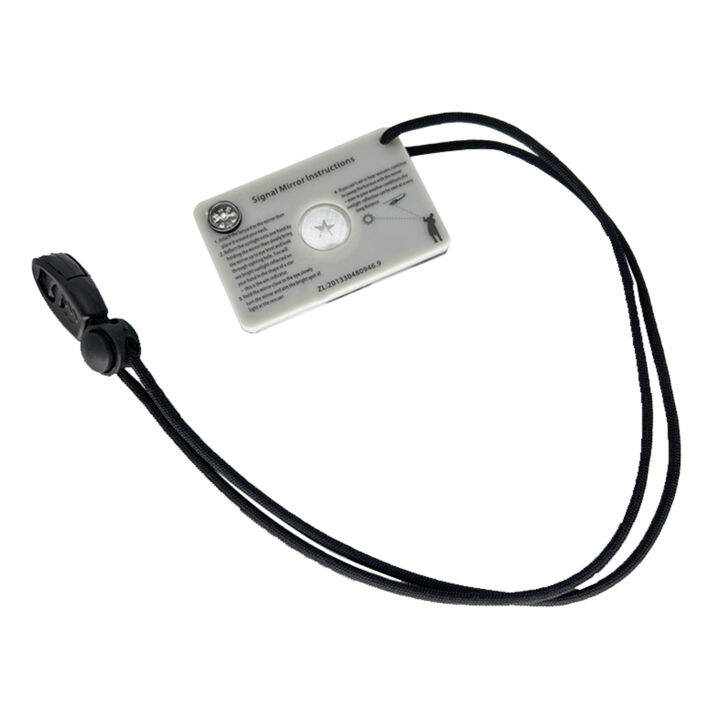 Survival Reflective Mirror Durable EDC Signal Mirror Outdoor Small