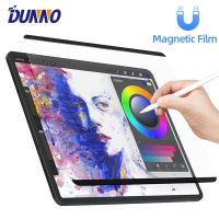 【LZ】❀  Papel como filme protetor de tela para ipad pro 11 ar 4 5 10.9 10th 7/8/9th geração pro 12.9 atração magnética removível