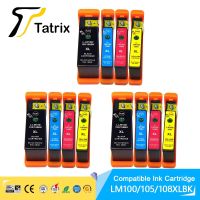 Tatrix เข้ากันได้กับ LM100 LM105ตลับหมึก LM108สำหรับ Lexmark S301 302 305 S405 409 S505 S605 S308 S408 S508 S608 816 815