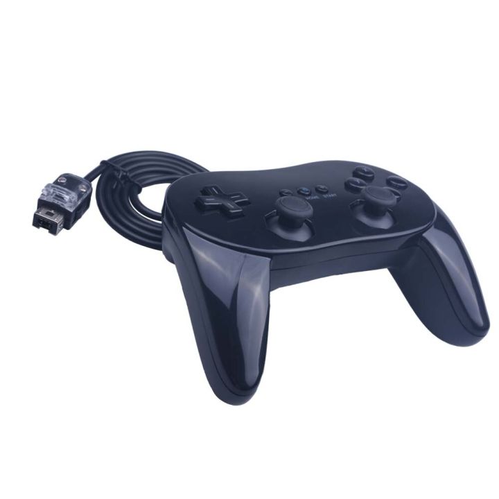 จอยสติ๊กแบบมีสายคลาสสิกสำหรับเกม-nintendo-wii-รุ่นที่สองควบคุมเกมระยะไกลจอยสติ๊กแบบจอยเกมช็อต