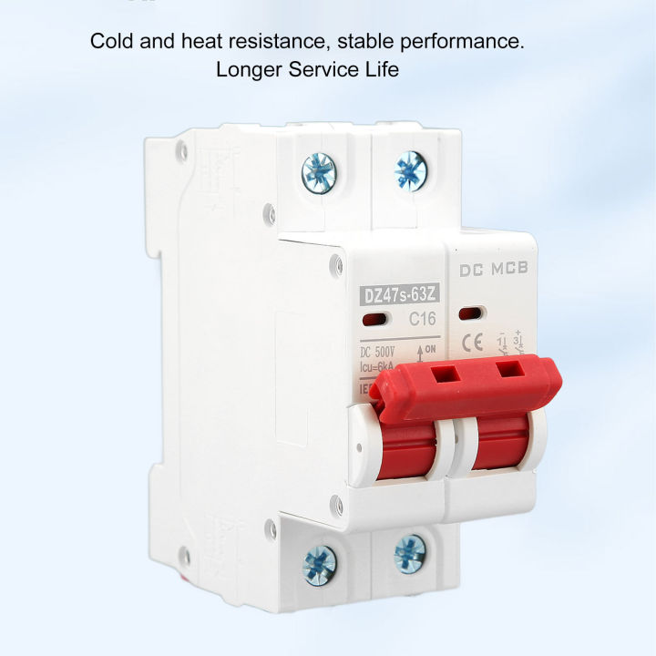 mcb-สวิทช์ตัดวงจร6000a-ทำลาย-dc-500v-สำหรับระบบไฟฟ้า