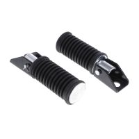 1 Pair Motorcycle Foot pegs Universal Motorcycle Footpeg Bracket For Suzuki GS125 GN125 Footrest Pedals For Most Motorcycle