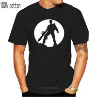 Evil Dead T-shirt Ash With Chainsaw Singlets Retro