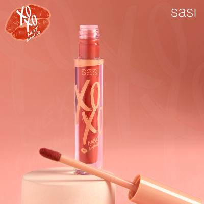 SASI XOXO  NEXT Liquid Lip เบอร์ 08 หลอดพลาสติกใส ศศิ เอ็กโอ เอ็กโอ