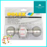 ลูกบิดห้องน้ำ SOLEX 5500 หัวกลม สีสเตนเลสSOLEX 5500 STAINLESS STEEL BATHROOM KNOB **สินค้าแนะนำ**