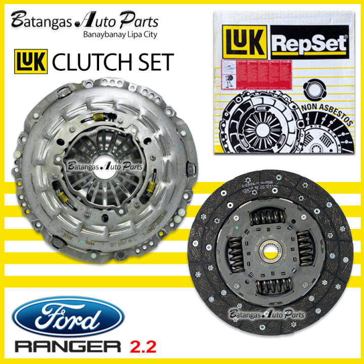 LUK CLUTCH SET FORD RANGER 2.2 / MAZDA BT50 4X4 6 SPEED Lazada PH