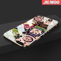 เคส JIUMOO สำหรับ Xiaomi MI Redmi Note 9 Note 4 Note 4X Note 5 Pro Note 6 Pro Redmi เคส10X ลายการ์ตูนทอยสตอรี่ดีไซน์ใหม่แฟชั่นแบบบางนิ่มเคลือบหรูหราเคสโทรศัพท์กันกระแทกคลุมทั้งหมดป้องกันเลนส์กล้อง