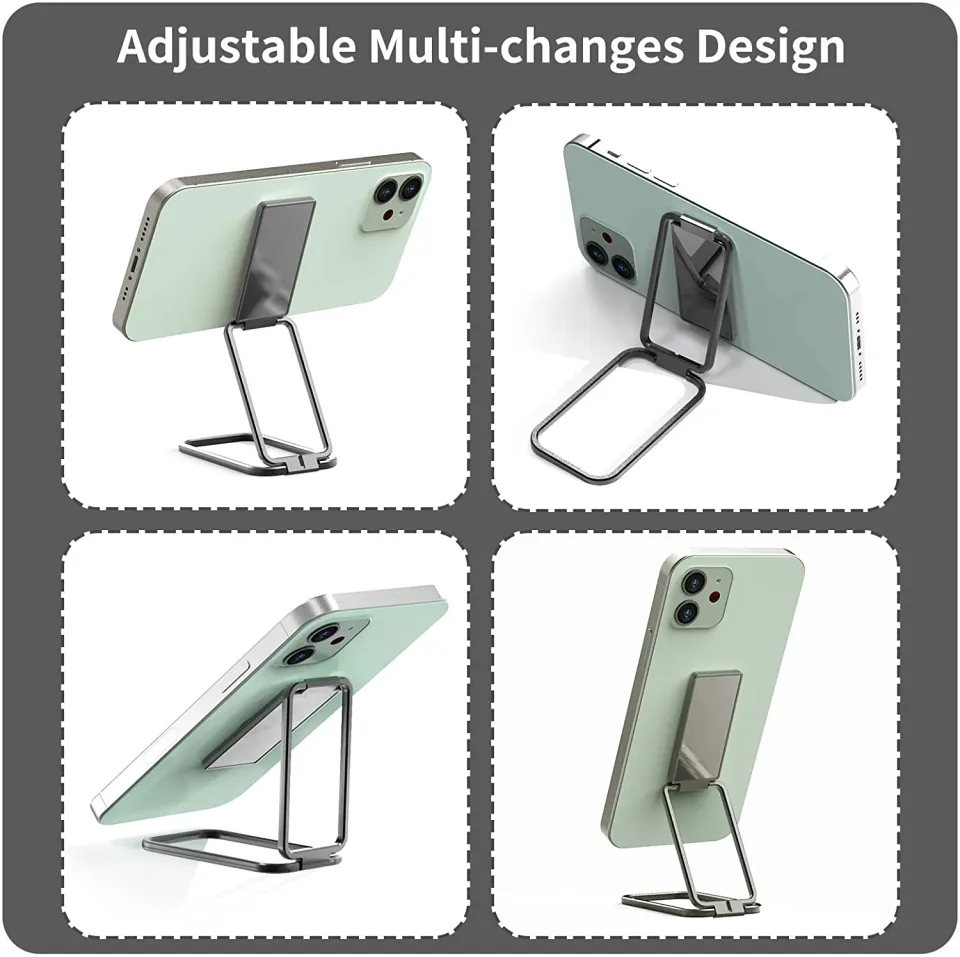 Double Ring Mobile Phone Holder Square Folding Bracket